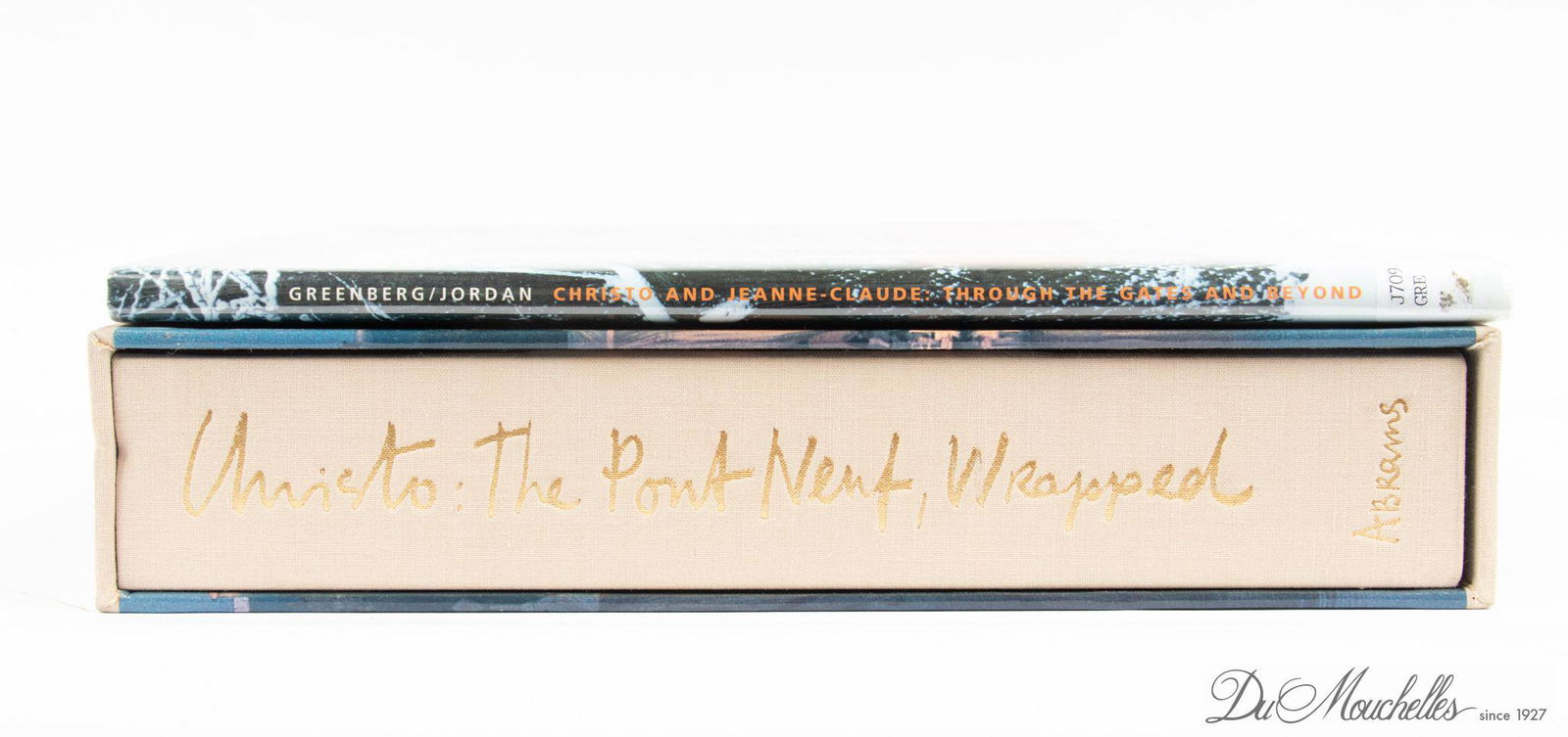 CHRISTO (BULGARIAN/AMERICAN, 1935-2020)  AND JEANNE-CLAUDE; BOOKS, 1975-85, 2 PCS, H 11" W 11.5" (1 of 5)