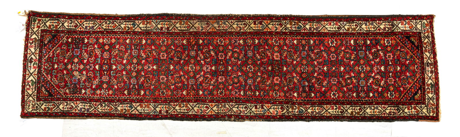 HAMADAN ORIENTAL RUNNER C 1950 W 2'7" L 9'9" (1 of 2)