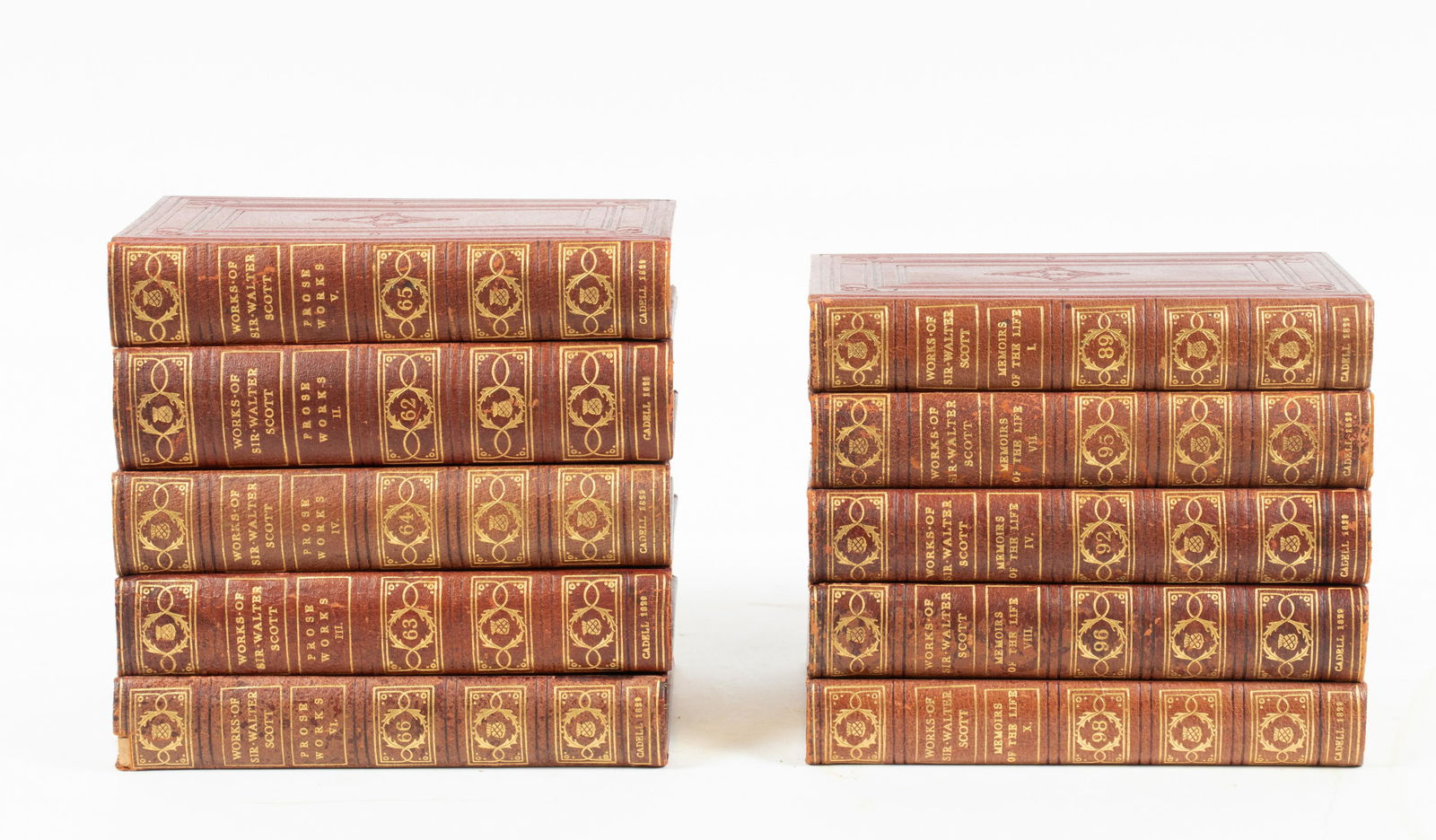 Works Of Walter Pater In 10 Volumes