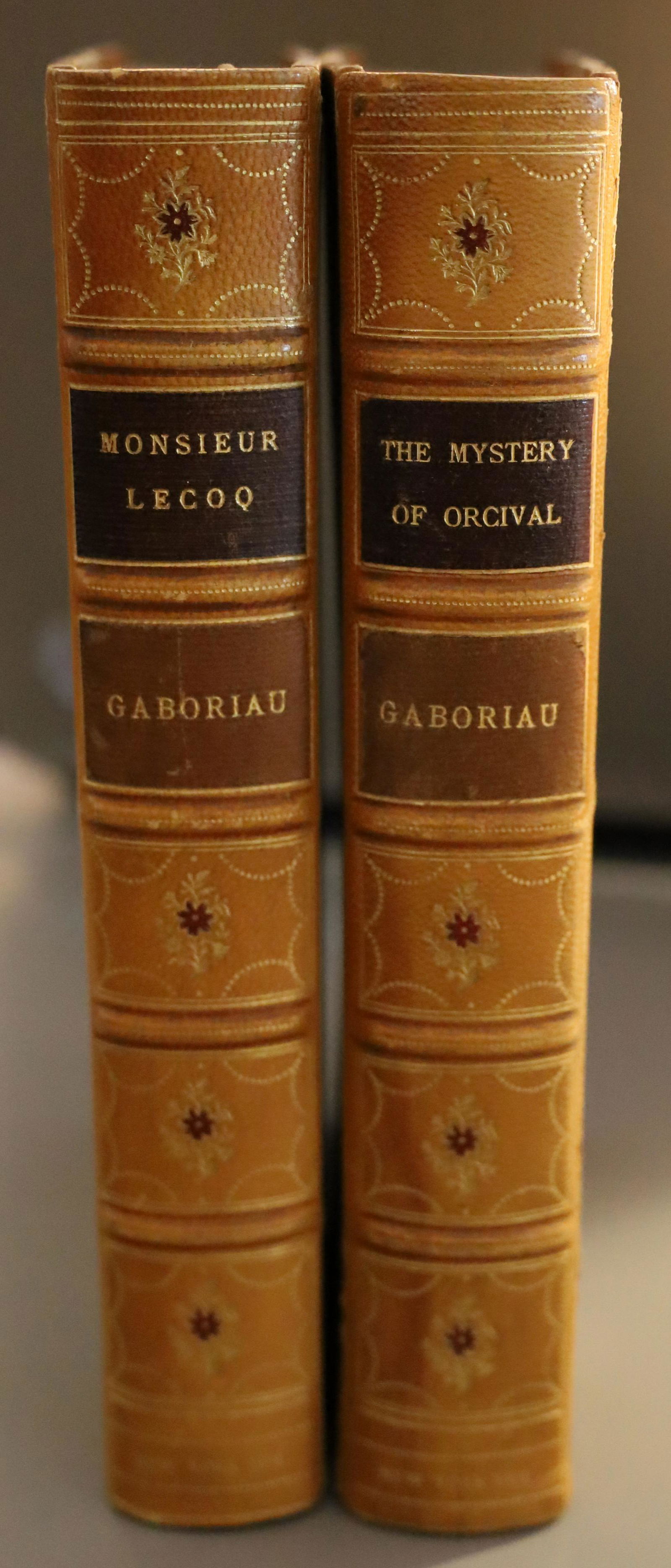 EMILE GABORIAU 1901 THE MYSTERY OF ORCIVAL; MONSIEUR LECOQ (1 of 3)