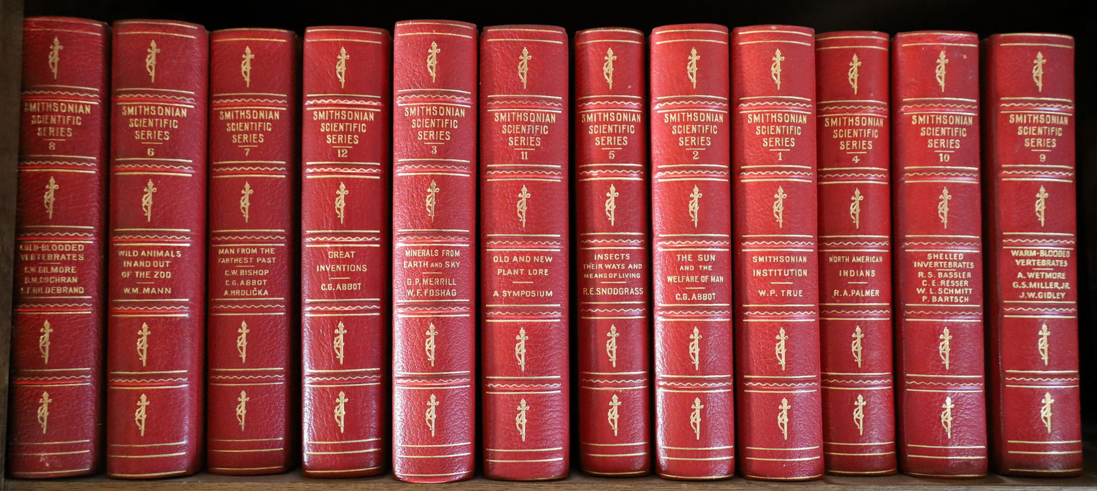 EDITOR IN CHIEF, CHARLES GREELEY ABBOT, D.SC. SMITHSONIAN SCIENTIFIC SERIES (1 of 3)