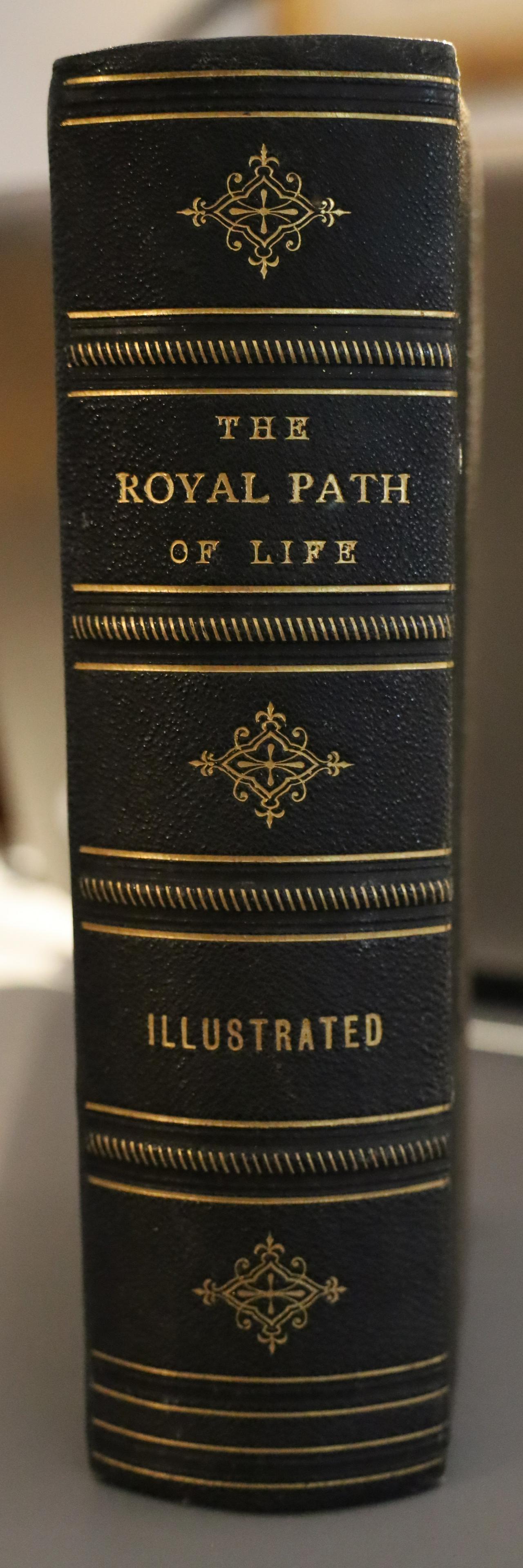 T.L. HAINES A.M. AND L.W. YAGGY, M.S. 1880 THE ROYAL PATH OF LIFE AIMS AND AIDS TO SUCCESS AND (1 of 2)