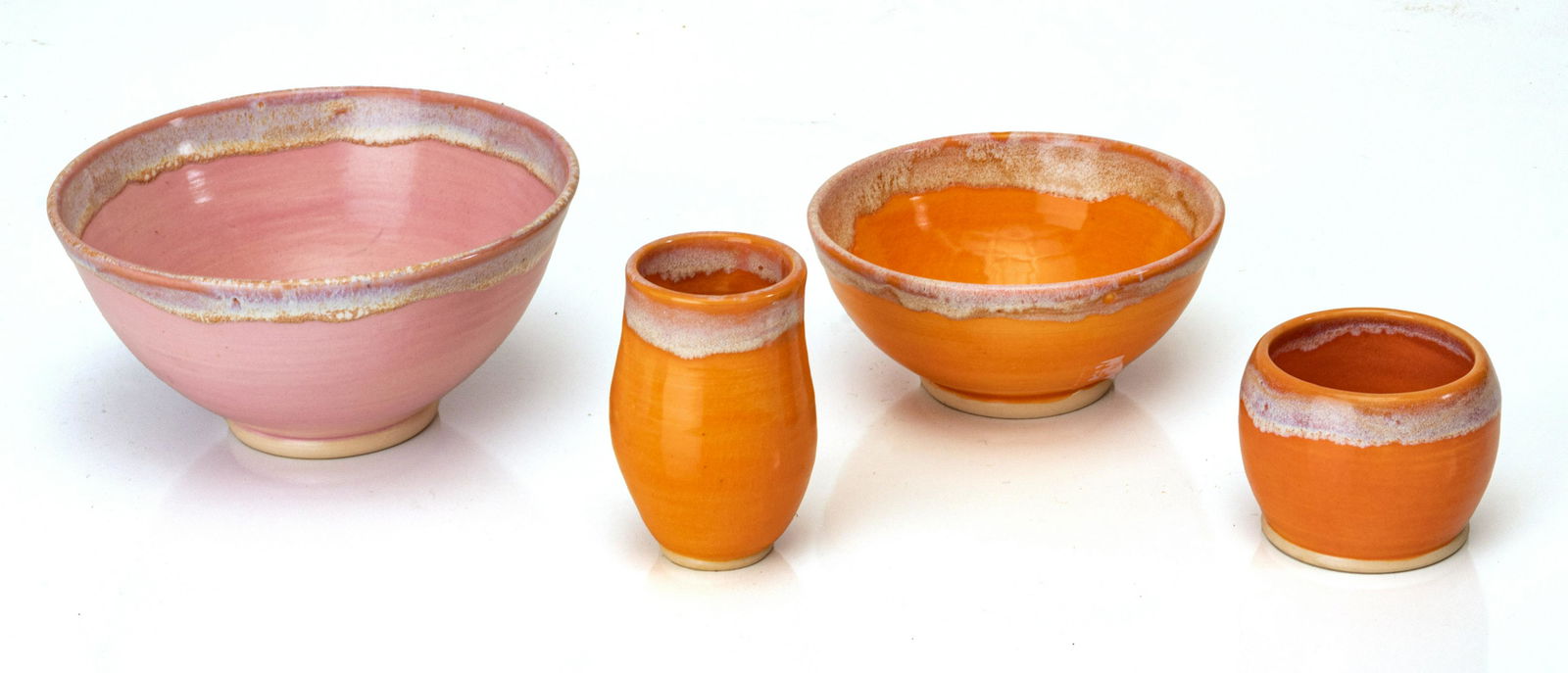EILEEN VL, CERAMIC BOWLS & VESSELS, 2015-16, 4 PCS, H 2"-3" (1 of 4)