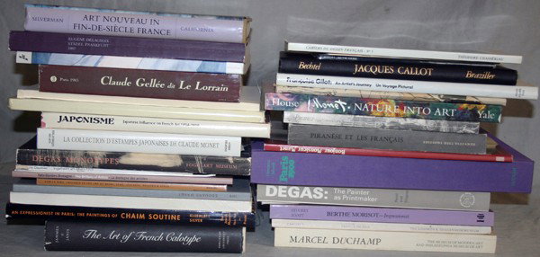 VARIOUS FINE ART BOOKS, SUBJECTS JAPONISME, : VARIOUS FINE ART BOOKS, SUBJECTS INCLUDE JAPONISME, DUCHAMP & SOUTINE, 56:Including: Matisse: Les Trois Versions de la Danse Barnes (1930-1933); Art Nouveau in Fin-de-Siècle France; Monet: Nature int