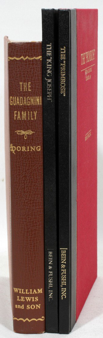 BOOKS ON VIOLINS, "GUADAGNINI FAMILY", : BOOKS ON VIOLINS, "GUADAGNINI FAMILY", "KING JOSEPH", "THE PRIMROSE", 3 BOOKS:A] Ernest N. Doring, The Guadagnini Family of Violin Makers, Inland Press, Chicago, 1949. B] The King Joseph, Joseph Guarn