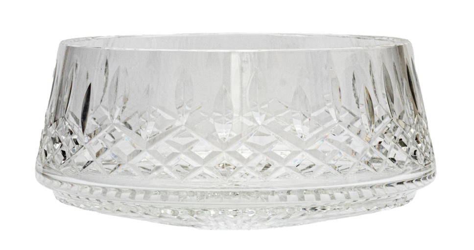 WATERFORD 'KELSEY' CRYSTAL BOWL, H 4.5", DIA 10" (090246) on Sep 15