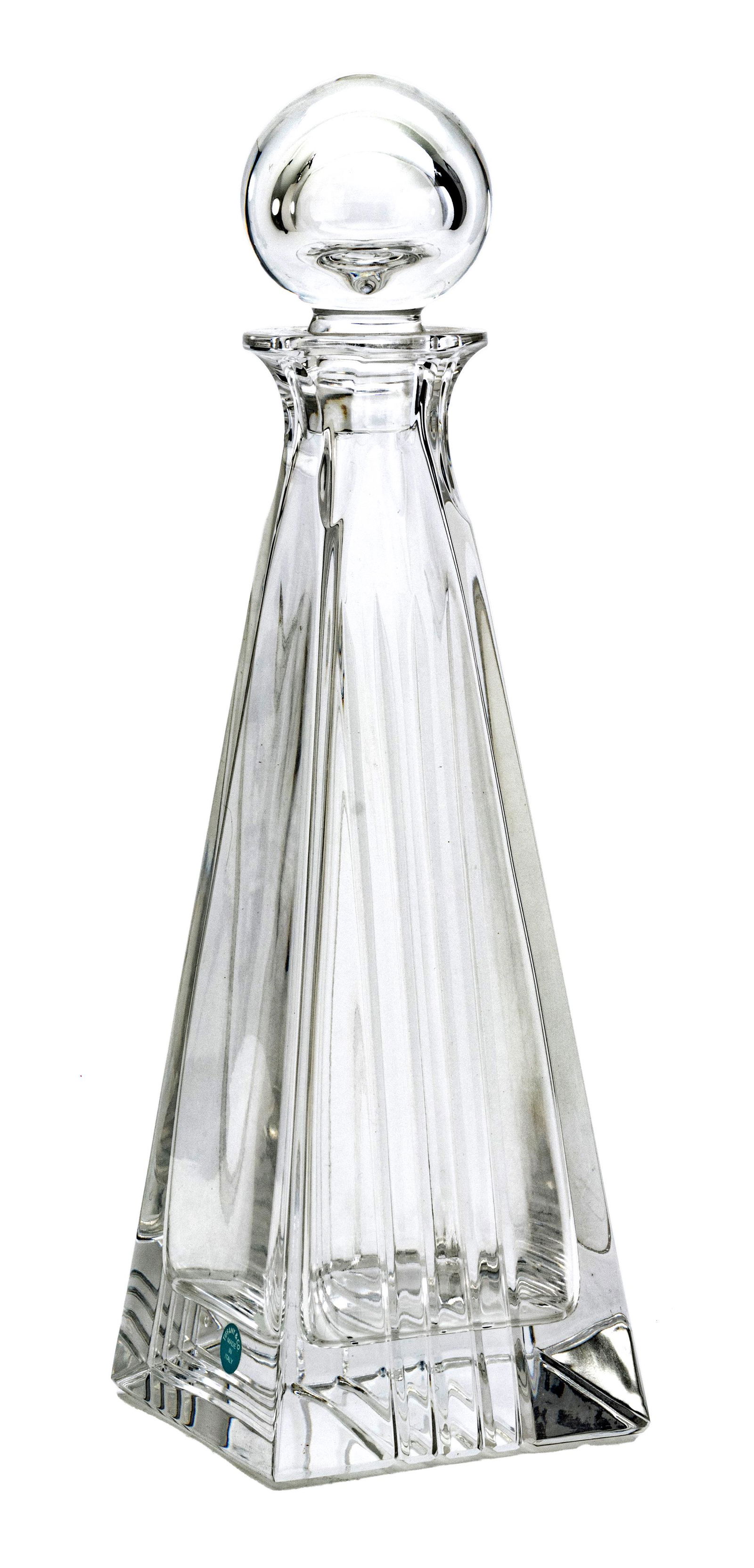 Tiffany & Co. Crystal Decanter, H 13.5”, W 4” Oct 12, 2022
