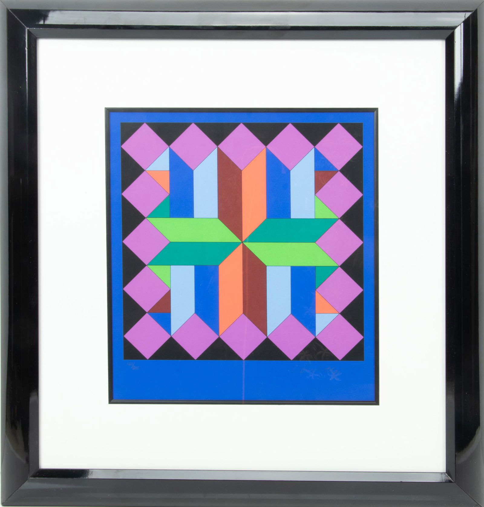 Victor Vasarely (French/Hungarian, 1906-1997), Serigraph On Wove Paper, 1981 #121/200 H 14.25" W (1 of 3)