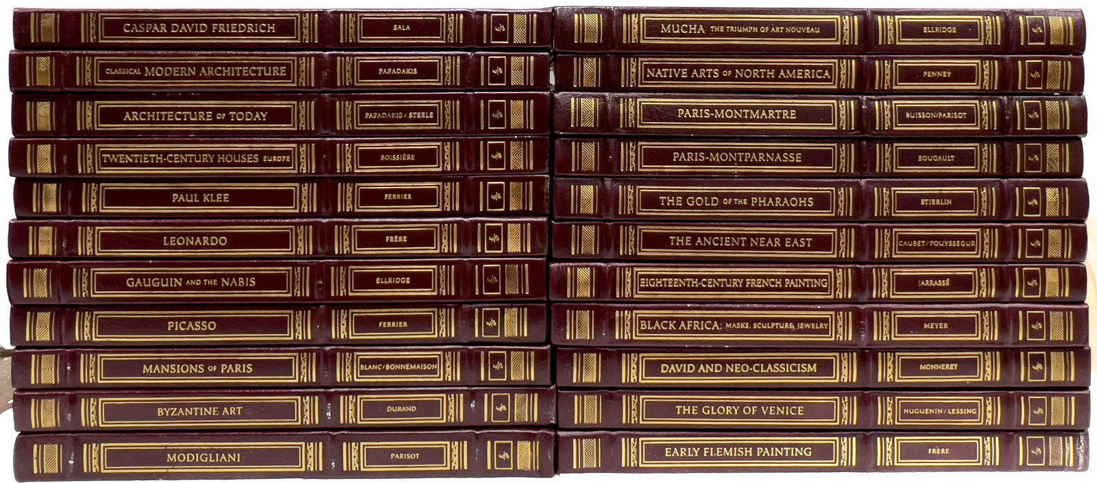The Easton Press, Books, Glorious Art, H 12'' 22 pcs (1 of 3)