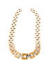 18kt Yellow Gold And Diamond Necklace L 22'' 115g