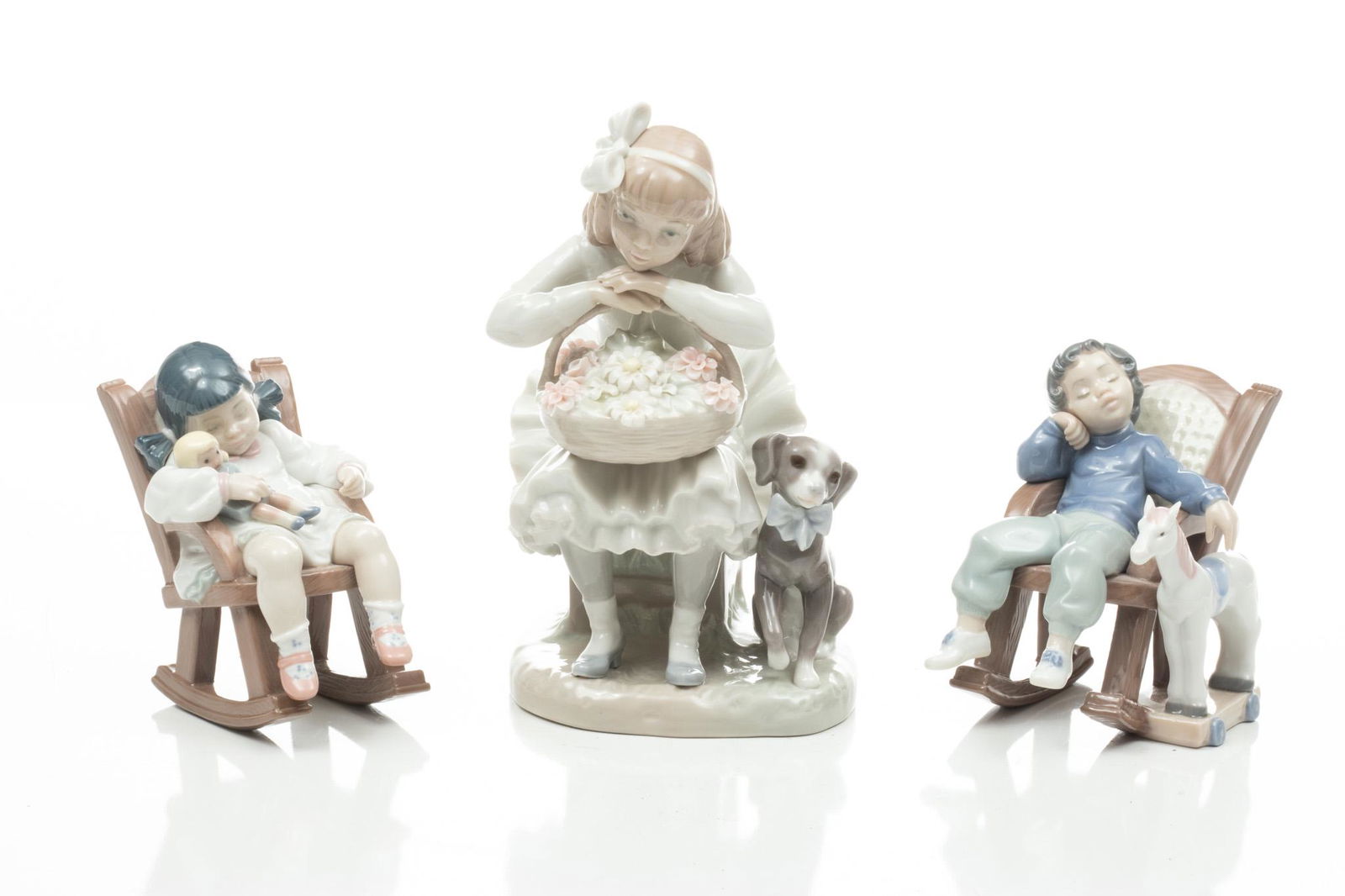 Lladro (Spanish) Porcelain Figures 5", 8" (1 of 4)