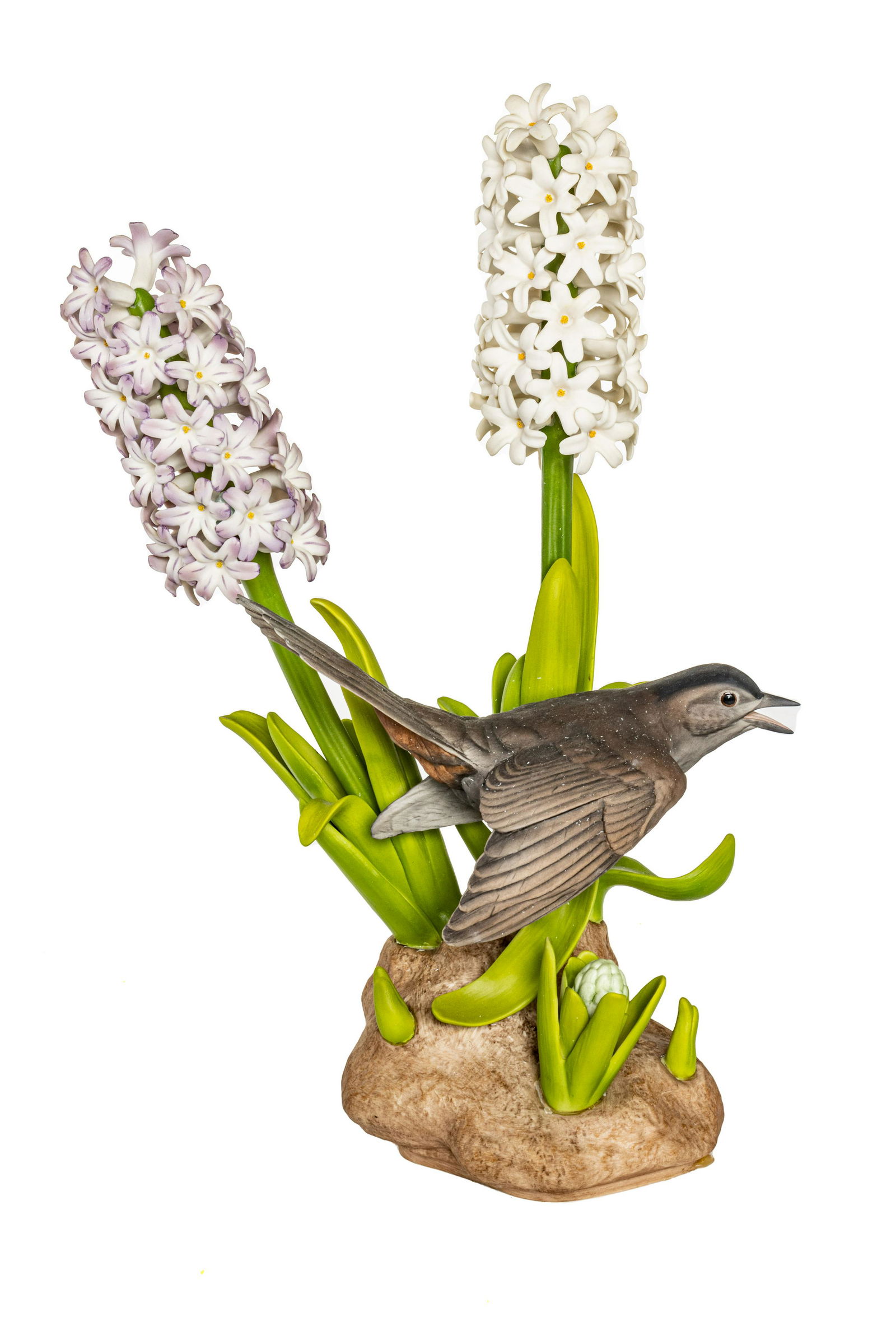 Boehm (American, 1953) Porcelain Limited Edition Figure "Catbird", H 15'' W 6'' Depth 5'' (1 of 4)