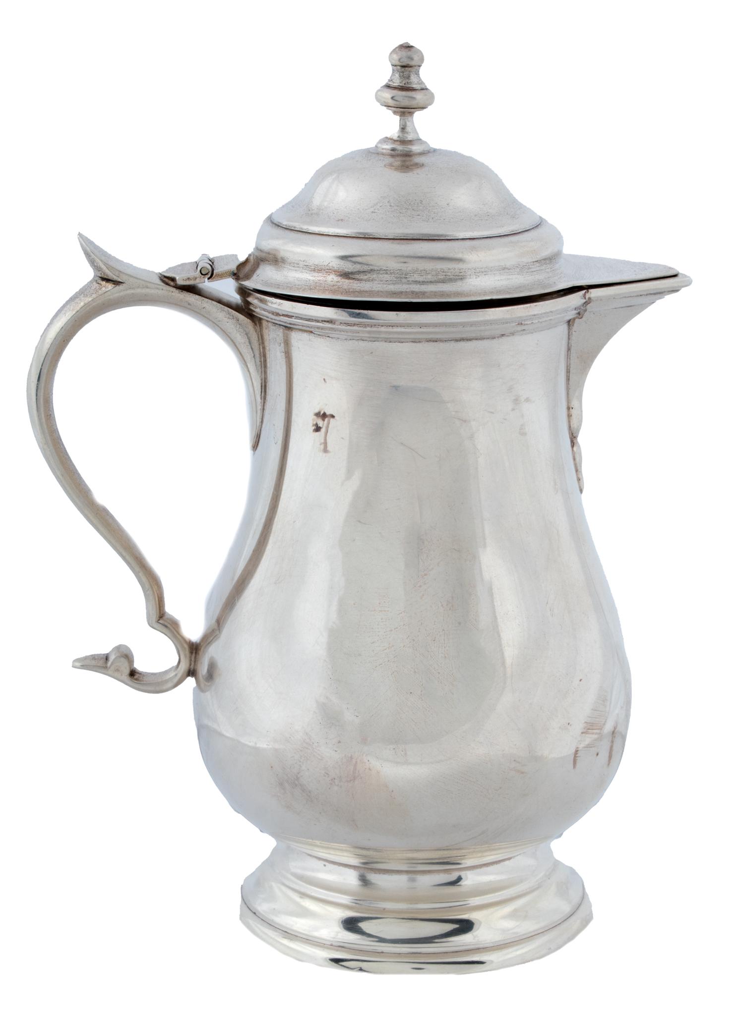 Dominik & Haff , Shreve Crump & Low  Sterling Silver Revere Individual Coffee Pot, C. 1920, H 6'' (1 of 6)