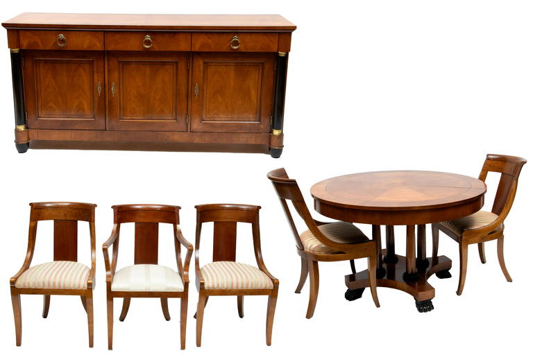 Baker Furniture Dining Room Set H 29.5'' Dia. 46'' (011136) on Jan 20