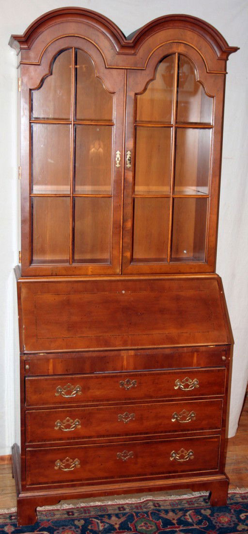 120030 Henredon Mahogany Secretary Desk Dec 09 2011