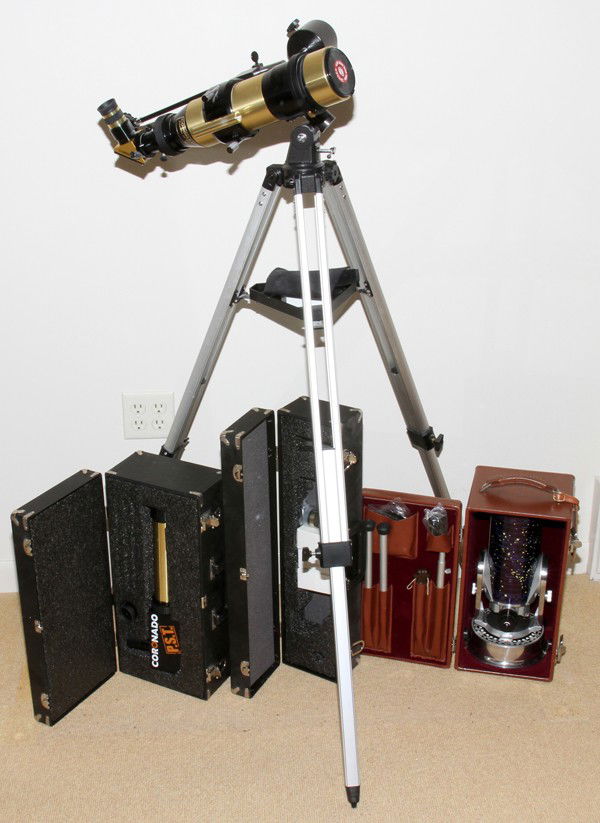 012466 QUESTAR ASTRONOMICAL TELESCOPE, 51" X 17 1/2"