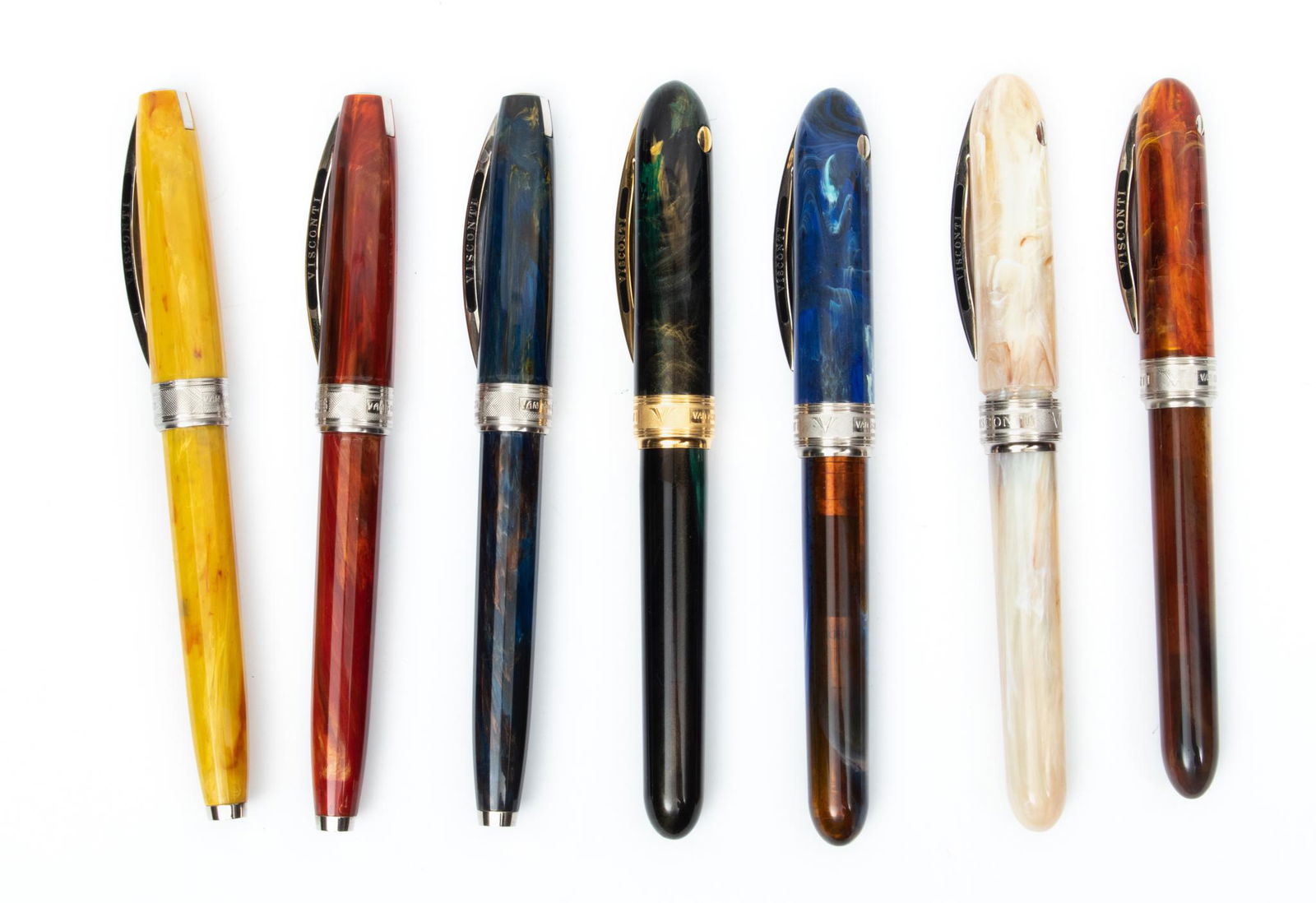 Visconti (Italian) Van Gogh Fountain Pens, 7 pcs (1 of 4)