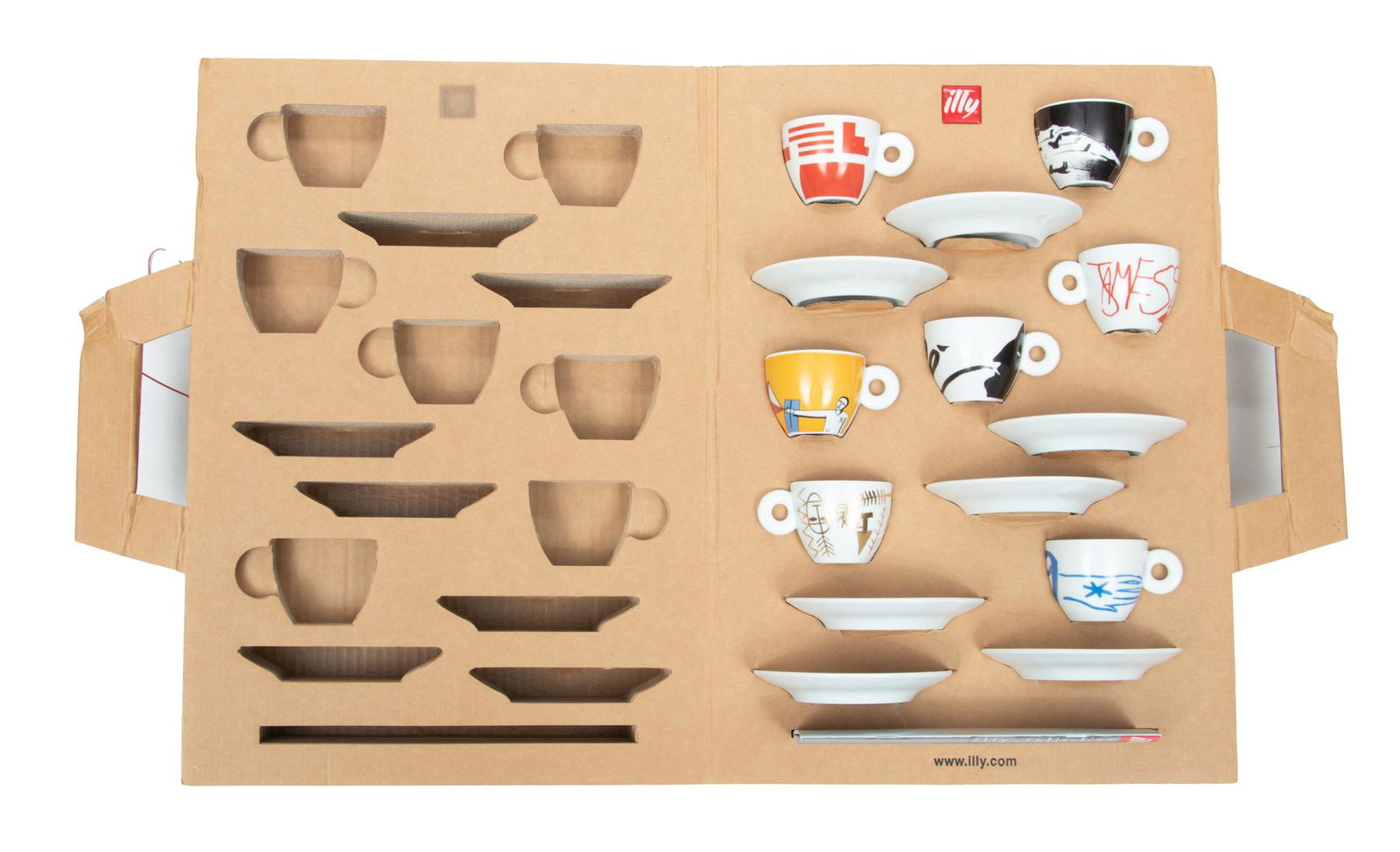 Mimmo Paladino (Italian) Porcelain Tea Set, 1999 (1 of 6)