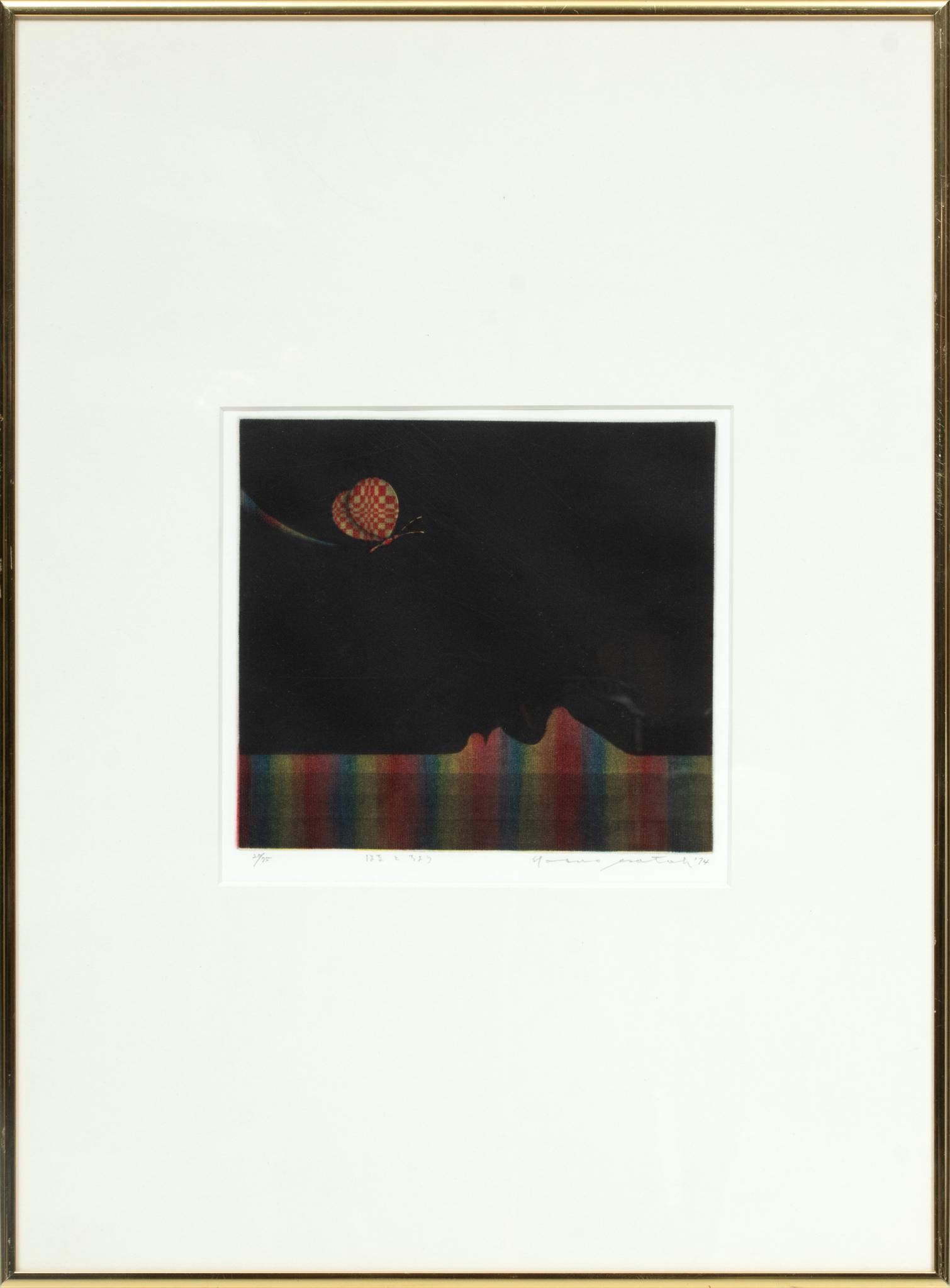 American Mezzotint In Colors On Wove Paper, Signed. C. 1974, H 21'' W 25'' (1 of 4)