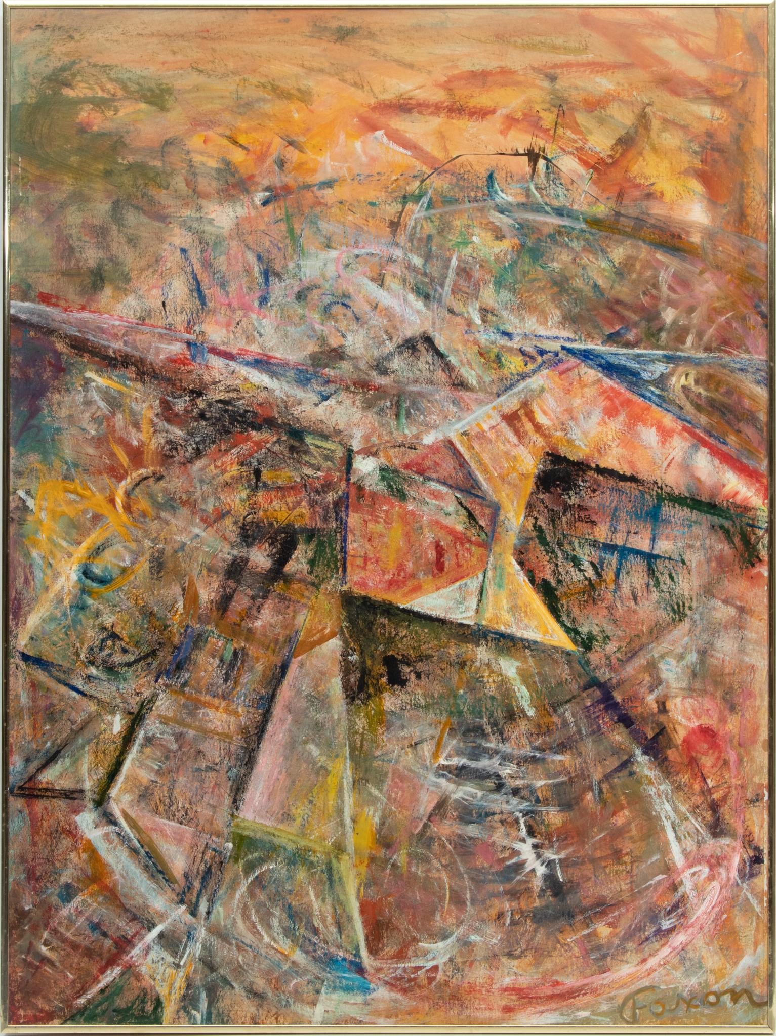 Jack Faxon Acrylic On Board H 40'' W 30'' (1 of 3)