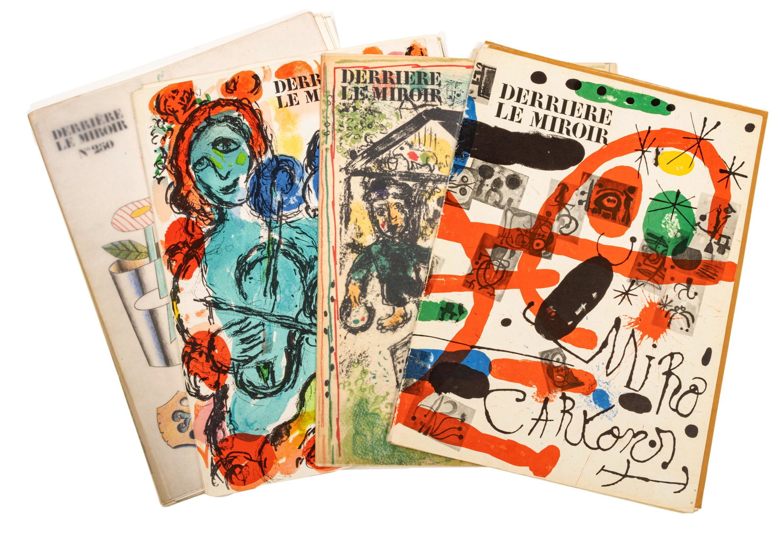 Derrière Le Miroir (French) Lithographs On Paper, 4 Volumes H 15'' W 11.25'' (1 of 16)