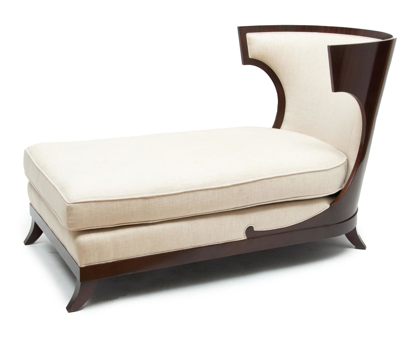 Jacque Garcia (French, B. 1947) For Baker Furniture, Atrium Chaise Lounge H 36'' W 31.5'' L 60'' (1 of 4)