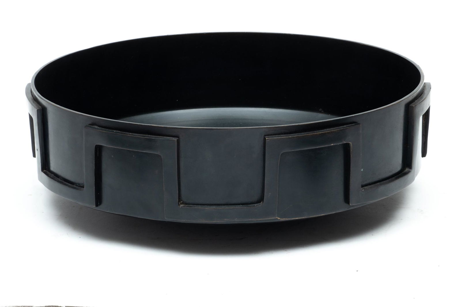 Baker (American) Bronze Bowl H 5.125'' Dia. 15.75'' (1 of 5)