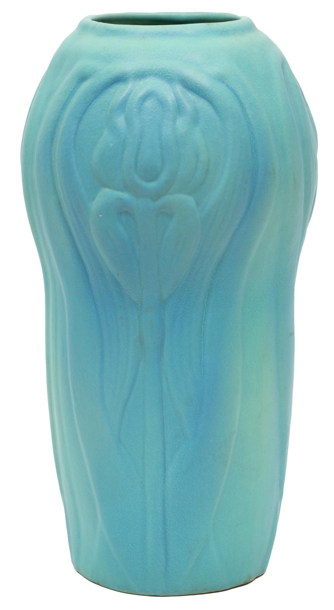 Van Briggle Art Pottery (American) Glazed Earthenware H 17.25'' Dia. 9'' (1 of 7)