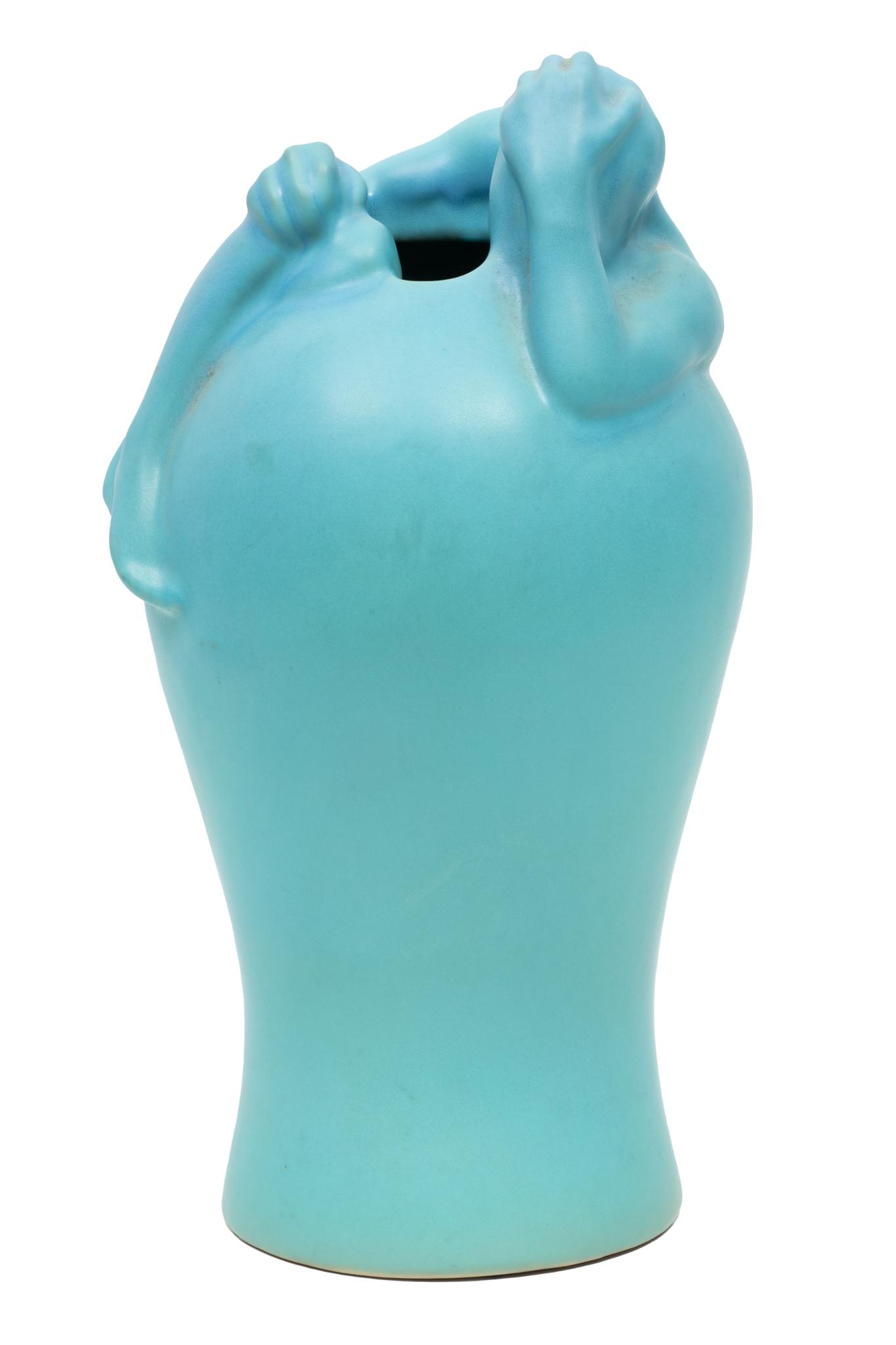 Van Briggle Pottery (American) Glazed Earthenware, H 15.5'' Dia. 8'' (1 of 5)