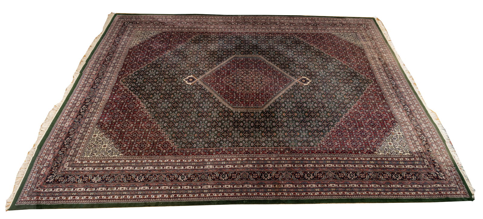 Bijar Design Handwoven Wool Rug, W 12' 2" L 18' 4" (1 of 2)