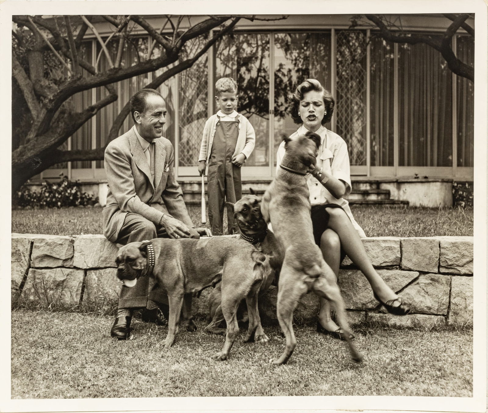 Sid Avery (American, 1918-2002) Silver Print On Paper, 1952, Humphrey Bogart And Lauren Bacall, H (1 of 4)