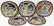 061352: BJORN WIINBLAD FOR ROSENTHAL PLATES, 1984-1988,