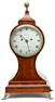 Dwerrihouse (English) Mahogany Balloon Clock Ca. Late 18th/ Early 19th Cent., H 22.5" W 11" Depth