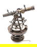L. Beckmann (Toledo, Ohio) Brass Surveyor's Transit, Tripod Base, Ca. 1880, H 12" L 10.75"
