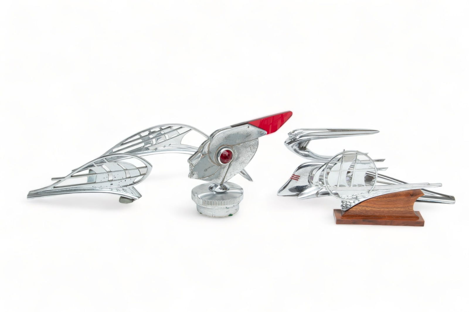 Plymouth And Accessory Motor Mascots, Ca. 1930s-50s, 6 pcs (1 of 5)