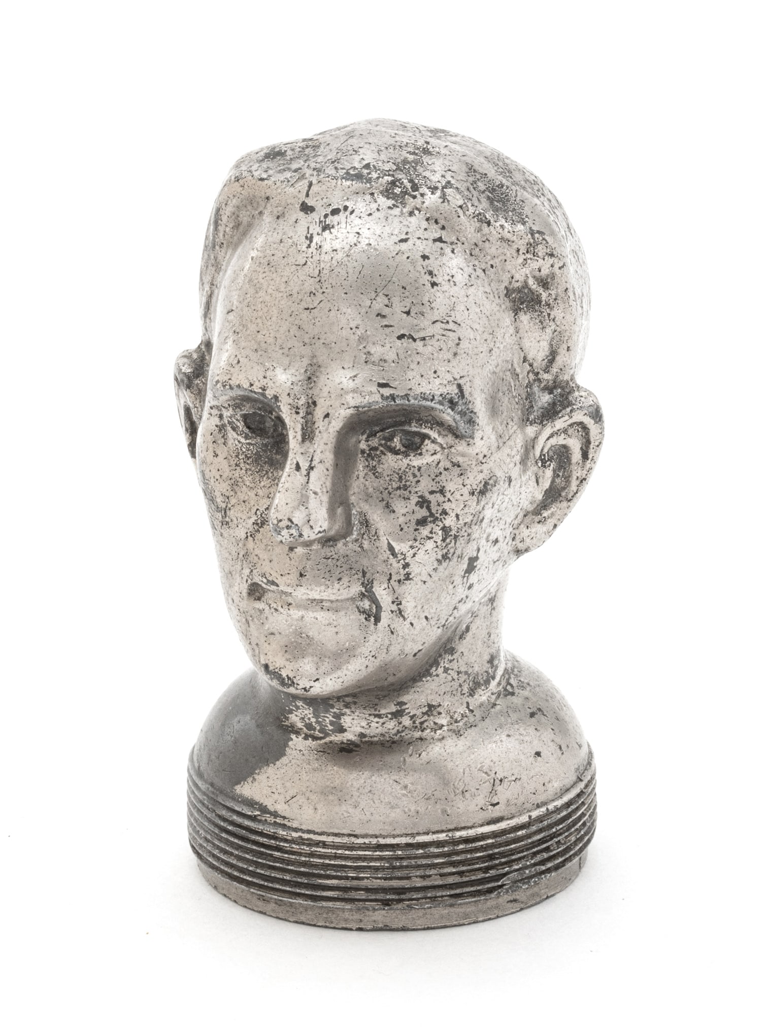 Ford Motor Company, Bust of Henry Ford Radiator Cap for the Model-T, Ca. 1927, H 3.75" W 2" (1 of 8)