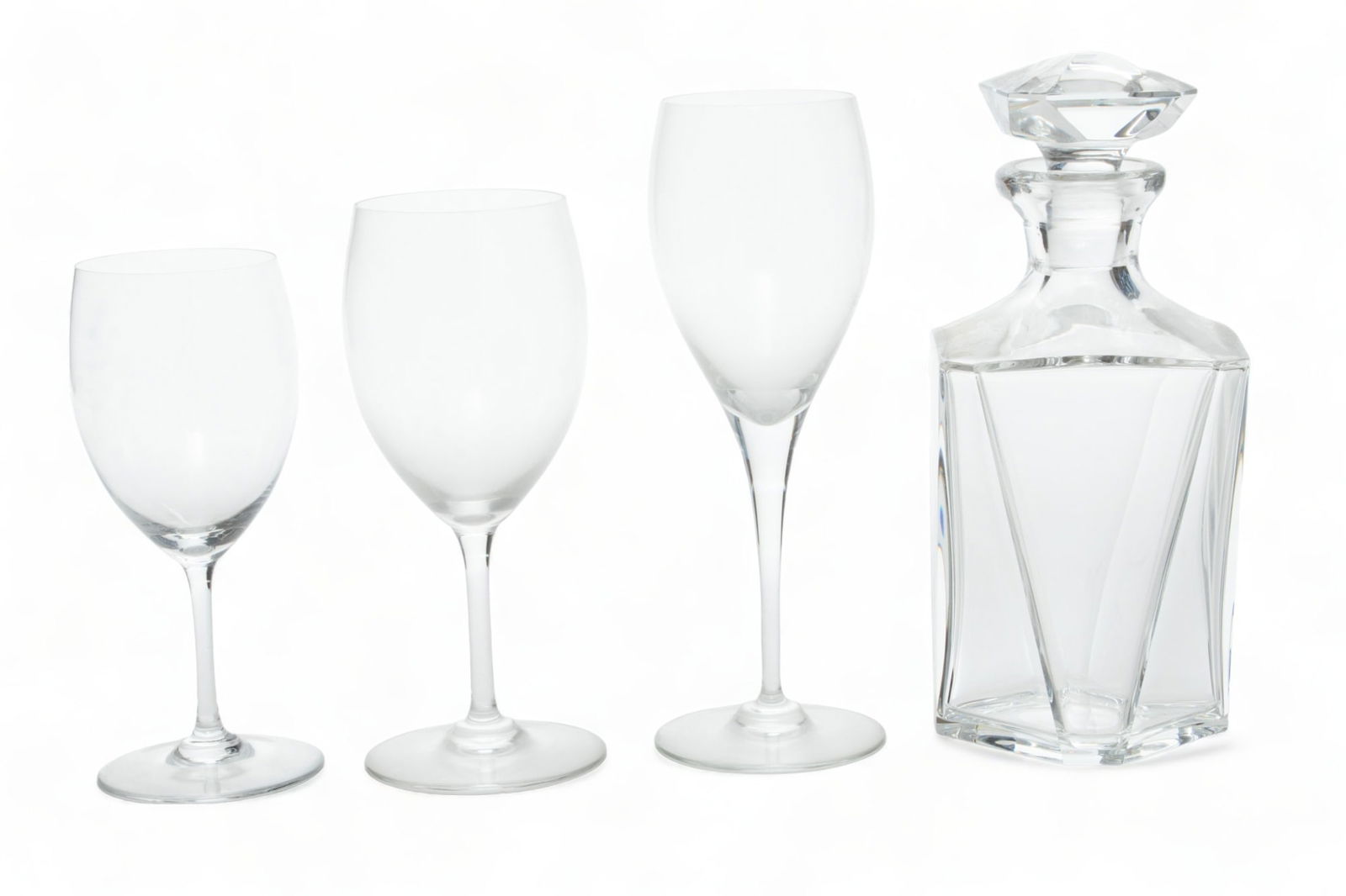 Baccarat (french) 'perfection' (35) & 'st. Remy' (9) Crystal Stemware