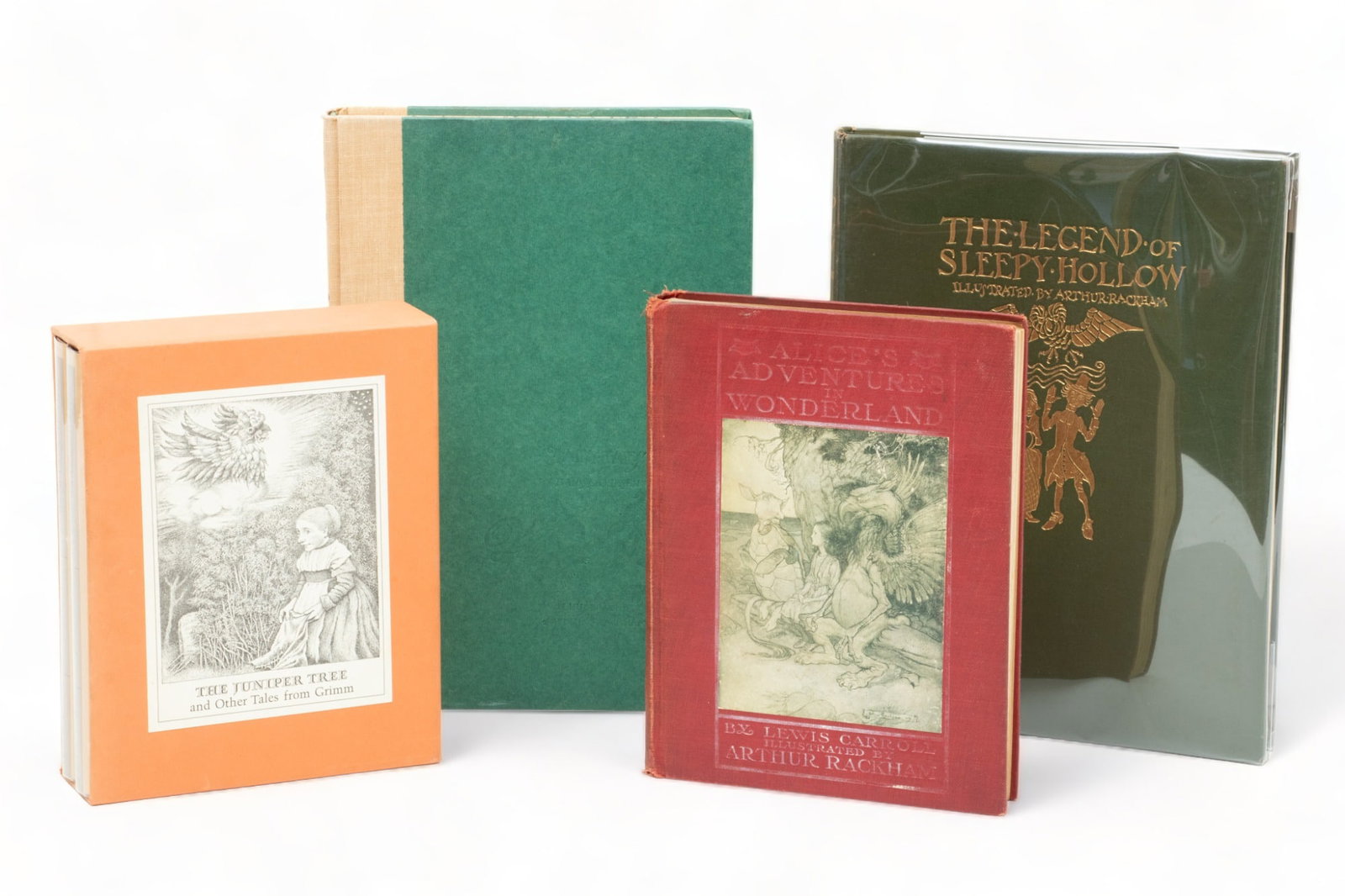 Fairy Tales, Adventures in Wonderland, the Juniper Tree And the Legend of Sleepy Hollow Books, 4 pcs (1 of 3)