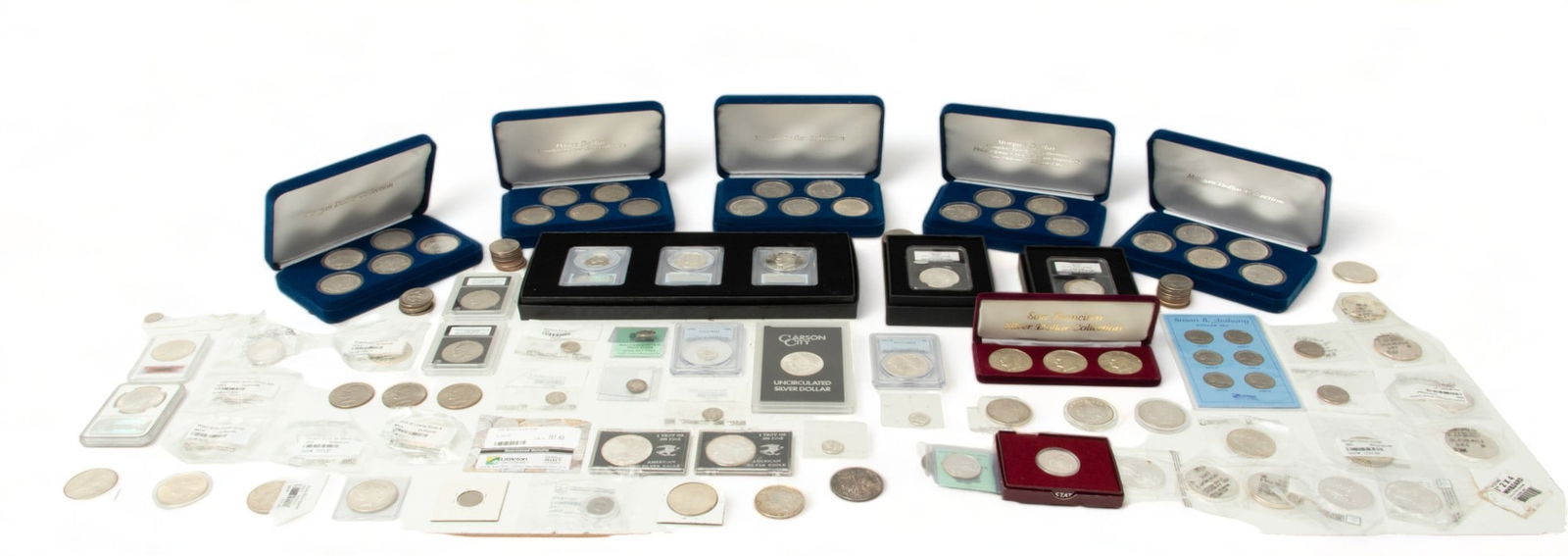 United States & Canadian Coin Collection, Commemoratives, Walking Liberty, & Peace Dollars, Etc., (1 of 7)