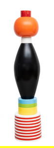 Ettore Sottsass (Italian, 1917-2007) for Bitossi Ceramiche 'Menta' Glazed Ceramic Totem, H 67" Dia.