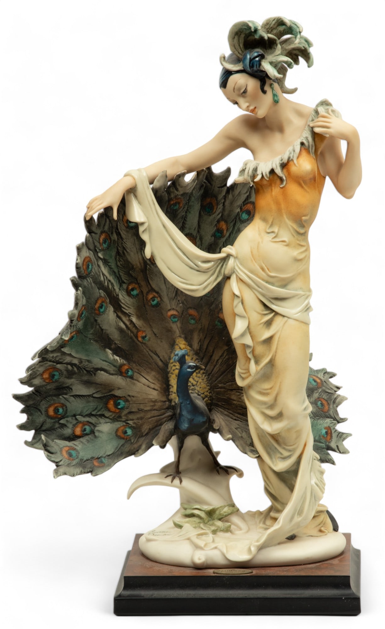 Guiseppe Armani (Italian, 1935-2006) Limited Edition Porcelain Figure, 1994, "Isadora", H 17.5" W: Guiseppe Armani (Italian, 1935-2006) Limited Edition Porcelain Figure, 1994, "Isadora", H 17.5" W 11" Depth 8" | Edition 539/3000. Includes original box. Provenance: Park West Gallery, Southfield, Mic