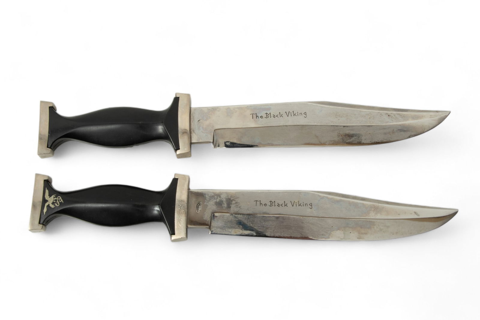 Germany, Knives in Leather Sheaths L 13" 2 pcs (1 of 7)