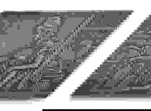 Arturo Dresco (argentina, 18751961) Commemorative Silver Plaque, 1905