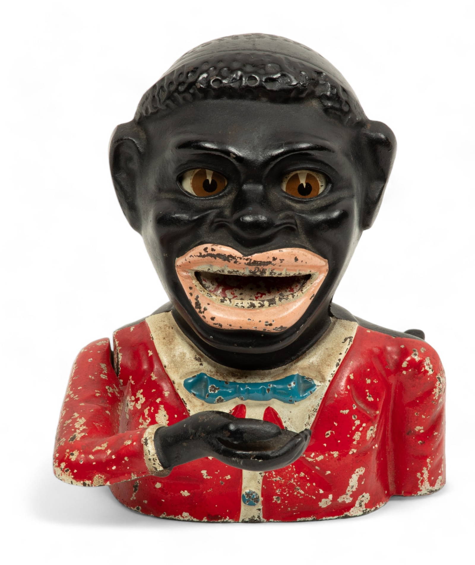 Made In England Black Boy Money Box H 6" W 5" Auction