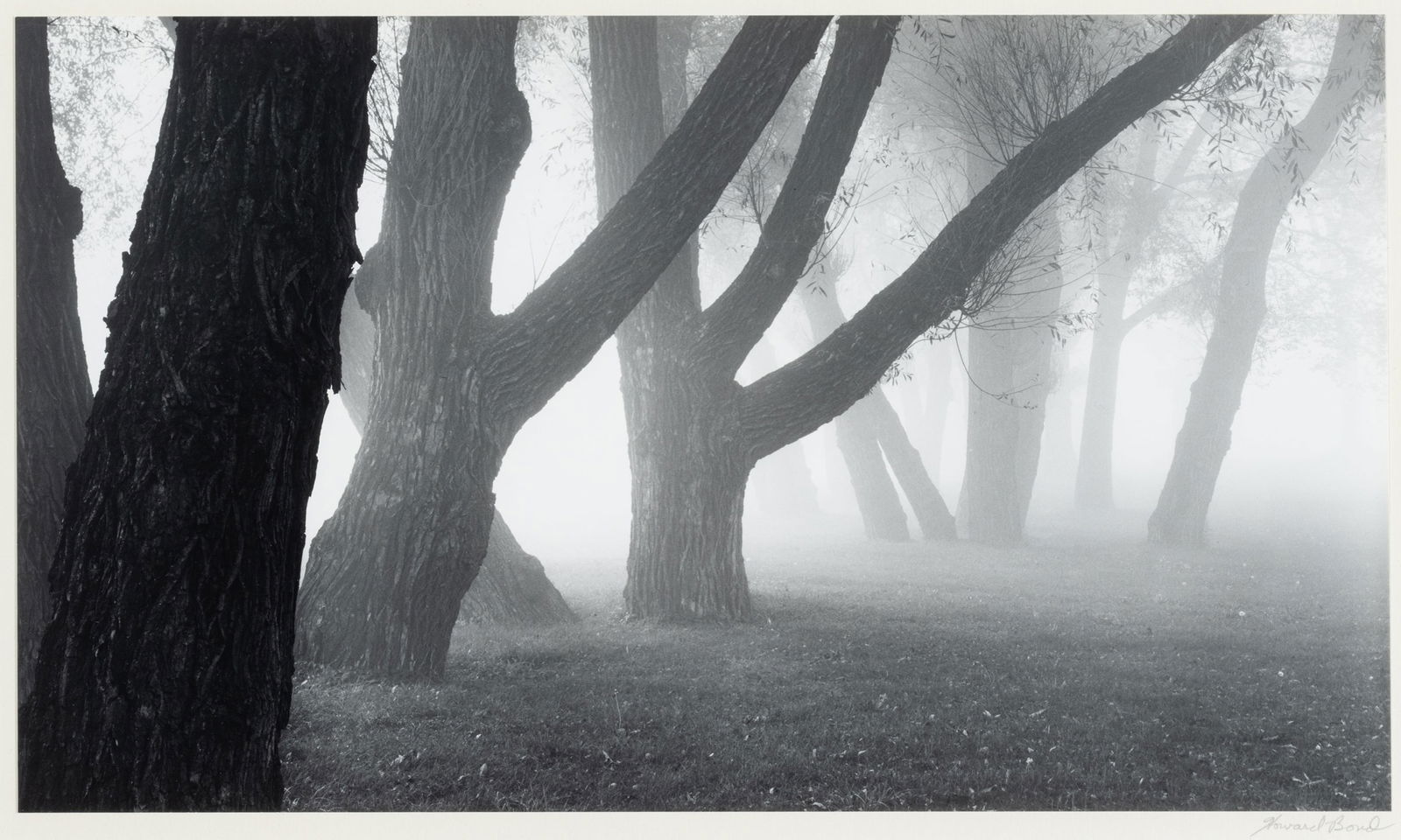 Howard Bond (American, 1931-2024) Gelatin Silver Print, "Procession", H 7.75" W 13.25" with Signed (1 of 9)