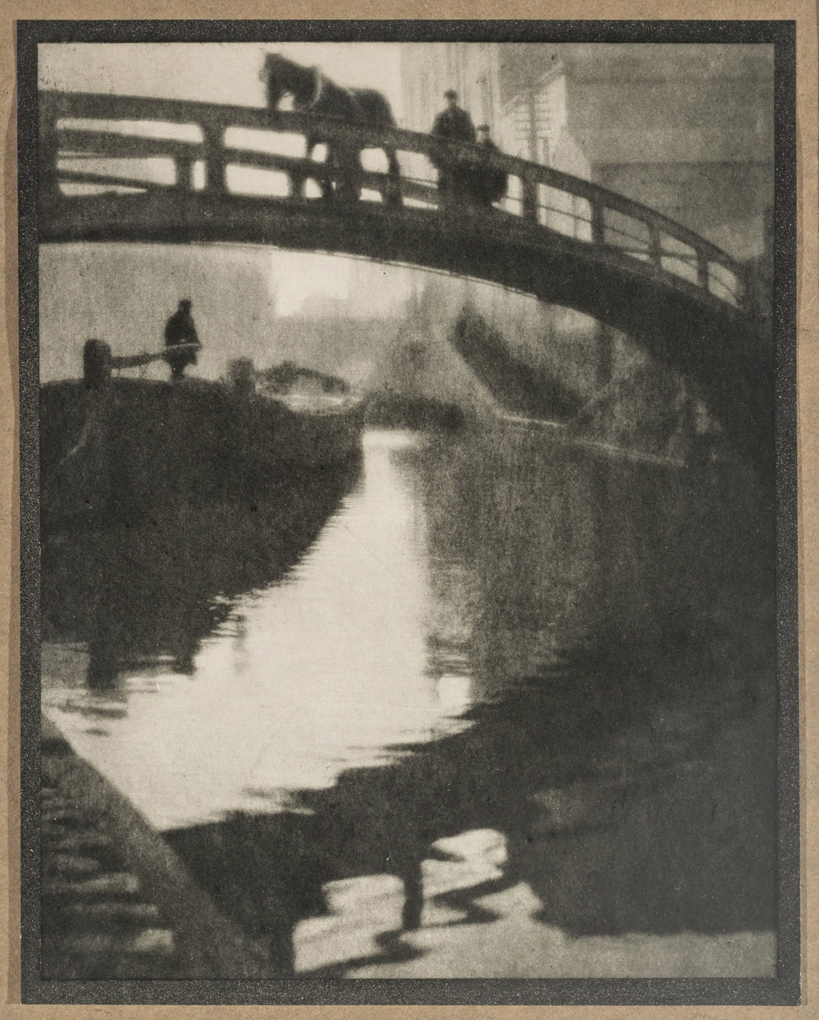Alvin Langdon Coburn (American/British, 1882-1966) Photogravure, Regent's Canal, H 8.5" W 6.75" (1 of 4)
