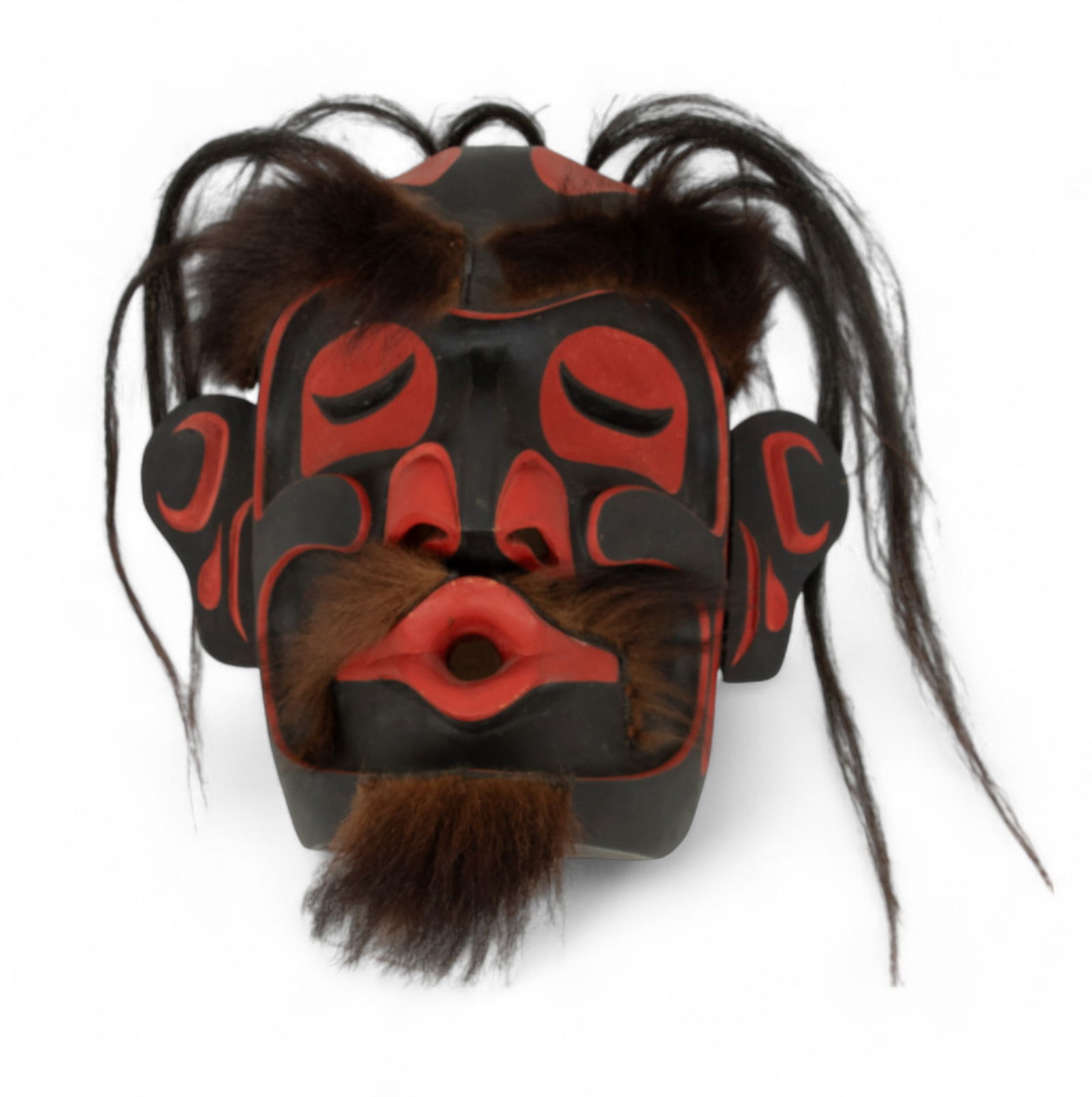 Frank Nelson (Kwakwaka’wakw) (Canada, British Columbia, 1945-2014) North West Coast Carved (1 of 3)