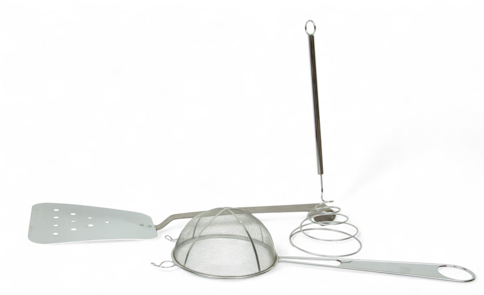 Attributed to Curtis Jere (American, 1910-2008) Oversized Steel Kitchen Utensils Ca. 1980s, 3 pcs (1 of 6)