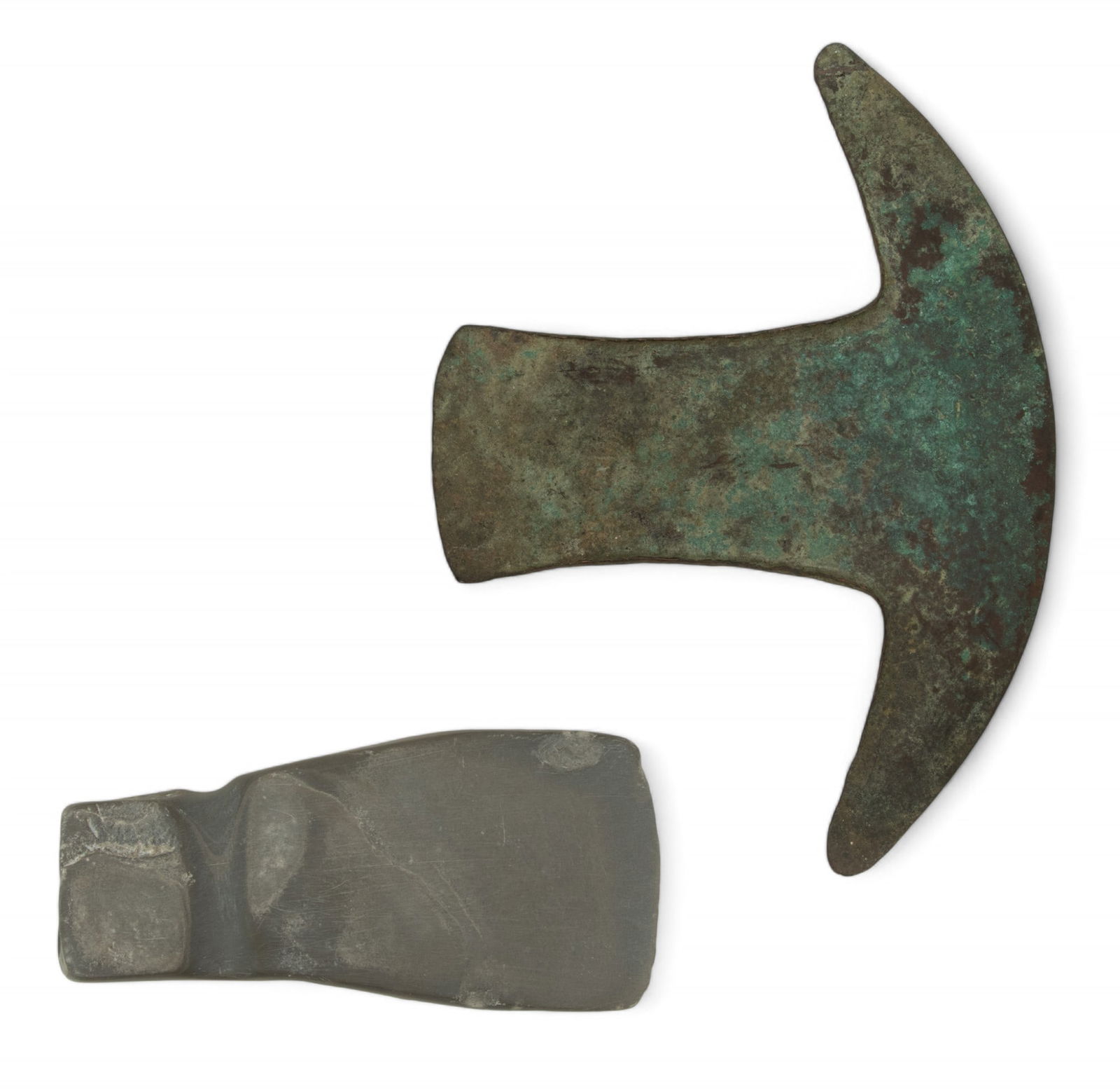 American Indian Copper Ore Quarry Hammer W 2" L 4.25" Depth 1" (1 of 2)