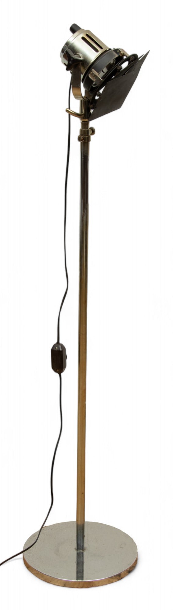 Theater Style Spotlight Floor Lamp, H 54" Dia. 12" (1 of 4)